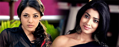 kajal agarwal angry on sriya saran